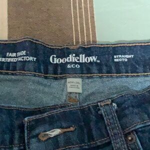 Good fellow jeans size 40x30 nice condition worn one time